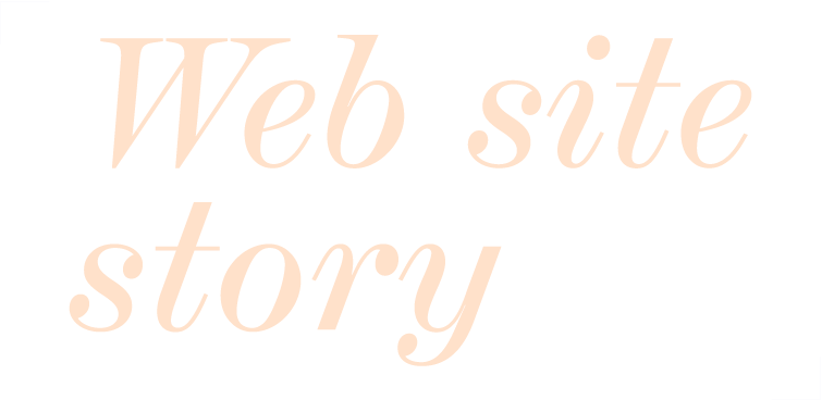 Titre "Web site story" en lien avec la création du site Papier Desman.fr.